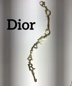 Dior ゴールド アルファベットブレスレット