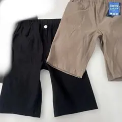 ストレッチ　ハーフパンツ　2点セット