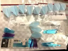 ダーツ フィットフライトシャフト 色々 ノーマルスピン シェープ ティアドロップ