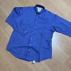 TOMMY HILFIGER ブルー 長袖シャツ 16H 34/35