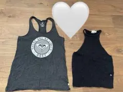 【ロキシー】　2点　まとめ売り　タンクトップ　ノースリーブ