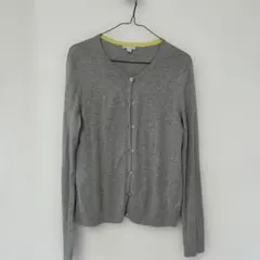Gap グレー ボタン付きカーディガン 長袖M