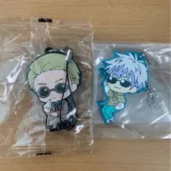 呪術廻戦 ラバーストラップ 五条悟 七海建人