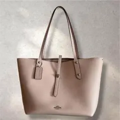 COACH / コーチ　マーケット トート　ピンク　中古品