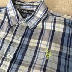 U.S. POLO ASSN. 半袖チェックシャツ