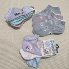 キッズ靴下3足セット 15-20cm