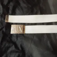 ARMANIExchangeベルト ホワイト Sサイズのサムネイル