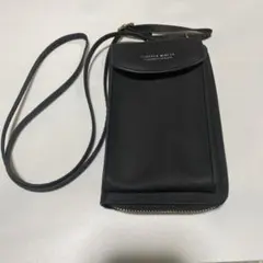 レディース　スマホポーチ 長財布　長さ調節ショルダーバッグ 携帯ポーチ