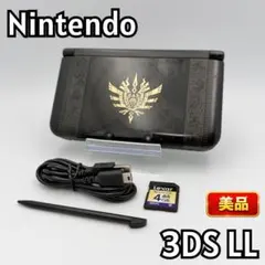 【美品】Nintendo 3DS LL モンスターハンター特別デザイン