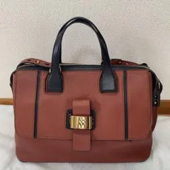 ANDREA MABIANIボストンバッグ ショルダー2way 美品