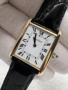 T924 カルティエ プレマストタンク LM 米国モデル 高級エキゾチックレザー T924 カルティエ プレマストタンク LM 米国モデル 高級エキゾチック