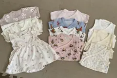 ベビー服60 ロンパース・肌着 10枚セット