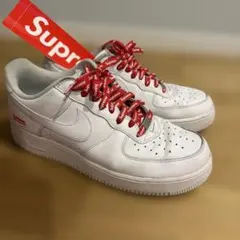 大人気NIKE Air Force 1 Supreme ホワイト
