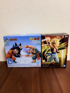 ドラゴンボール一番くじ　D賞　孫悟天&トランクス、ゴテンクス　フィギュア