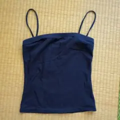NATURAL BEAUTY BASIC　ネイビー　チューブトップ　Mサイズのサムネイル