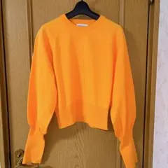 MAISON SPECIAL クロップド丈トップス　オレンジ（試着のみ）のサムネイル