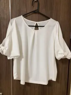 CECIL McBEE トップス ブラウス ぽわん袖