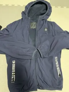 150サイズ　BACK AND FORTH フード付き　ナイロンジャケット