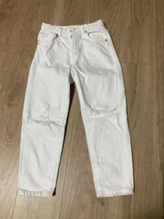 zarakids ホワイトデニム　122サイズ