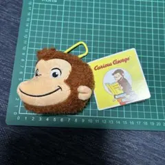 おさるのジョージ カラビナ付フェイスポーチ