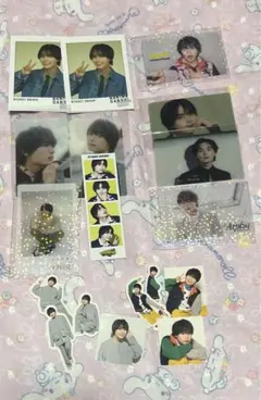 なにわ男子 大西流星 カード ステッカー セット