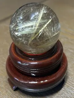 ルチルクォーツ丸玉42mmのサムネイル