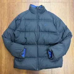NIKEダウンジャケット リバーシブル 刺繍ロゴ 古着 Lサイズ