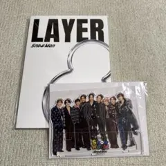 SnowMan POPUP Photo Book LAYER 、アクスタ　集合