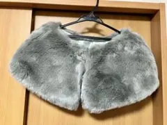 お呼ばれ　ファー　ボレロ