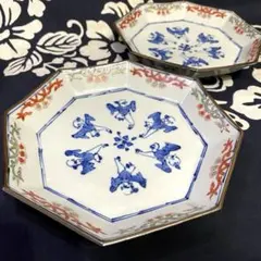 未使用保管品✨清水焼 雲泉 染付間取草花紋 八角皿✨皿 加藤雲泉 中皿 雲泉 2025年最新】清水焼 雲泉の人気アイテム - メルカリ