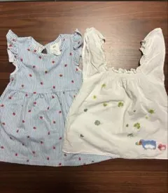 H&M 花柄ワンピース 6monthsのサムネイル