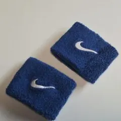 【値下】Nike 青 リストバンド 2個セット