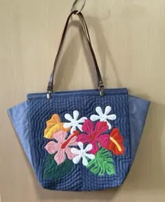 ハワイアンキルト　バッグ