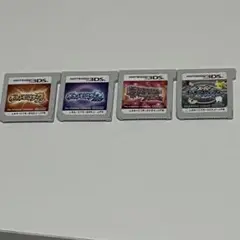 ポケットモンスター 3DS ソフト 4作品セット