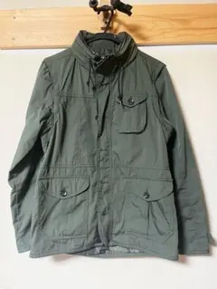 オリーブグリーン ミリタリージャケット Lサイズ