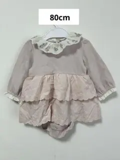 花柄 フリル ワンピース ロンパース