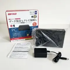 BUFFALO 4TB 外付けハードディスク　HD-EDS4U3-BD