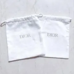 新品未使用　ディオール　DIOR 巾着袋　2点セット