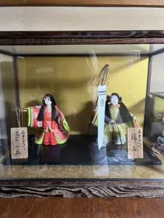 最高級】雛人形 江戸立雛 俊峰作 ガラスケース付き - メルカリ
