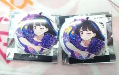 彼女、お借りします かのかり ハワイアンズ 缶バッジ みに 2個セット