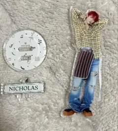 &TEAMカフェ NICHOLAS ニコラス アクスタ