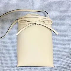 FRAY I.D フレイアイディー　リボンバッグ　ホワイト