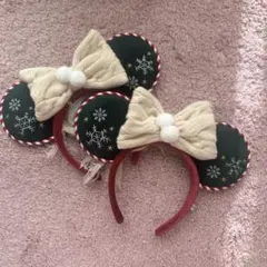 2個セット クリスマス カチューシャ ディズニー