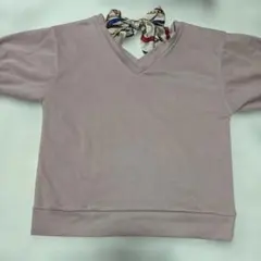 INGNI Vネック トップス リボン付き