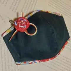 和柄　ハンドメイドマスク(´˘`＊)