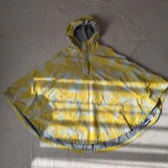 THE NORTH FACE レインポンチョ　レインコート総柄　ノースフェイス