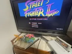 ストリートファイターIIターボ スーパーファミコン　起動確認済み