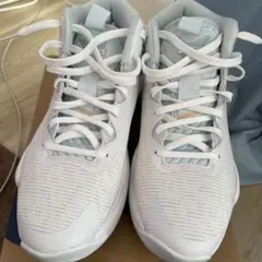ホワイト バスケットボールシューズノバサージ3
