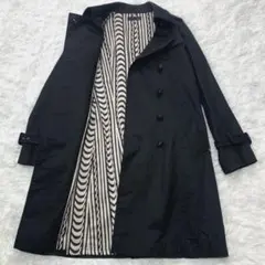 ルクスルフト　トレンチコート　M　ブラックのサムネイル