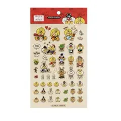 ルーニートゥーンズXカカオフレンズ コラボ ステッカー シール